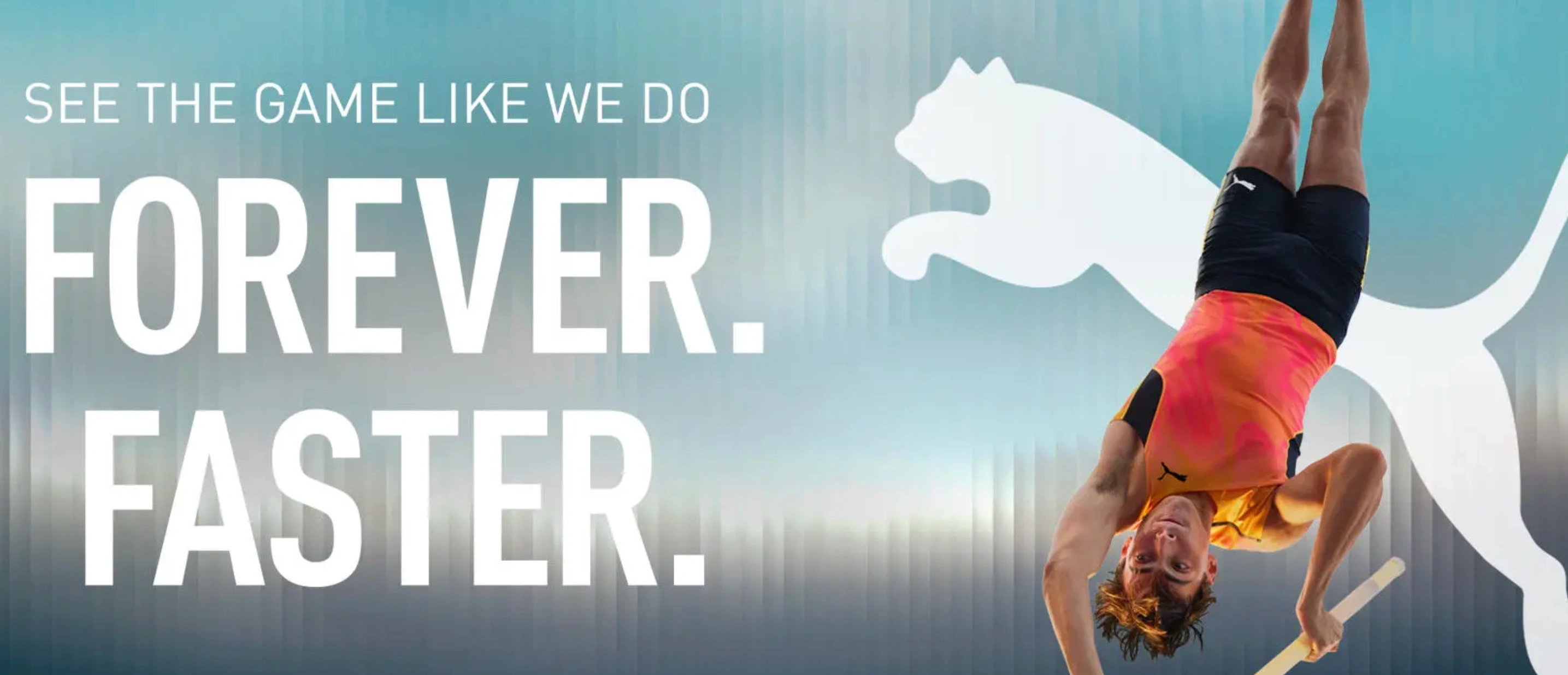 Forever Faster Puma campaign