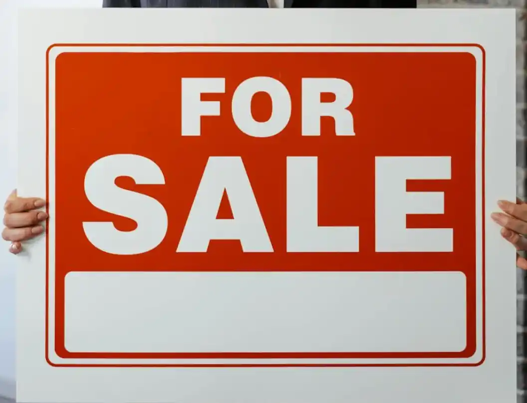 for sale sign