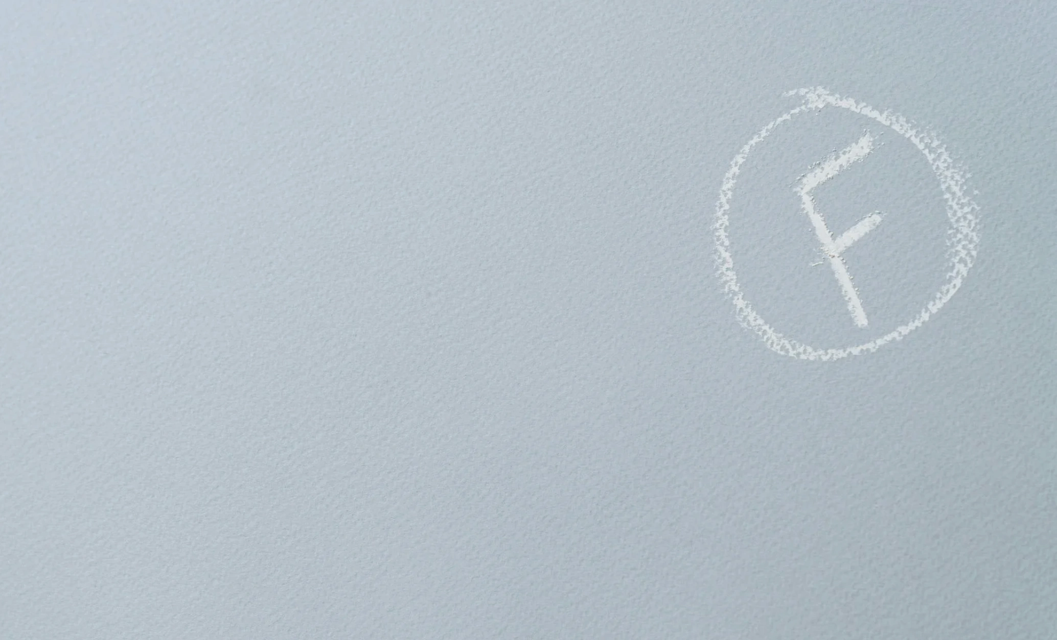 F mark on paper