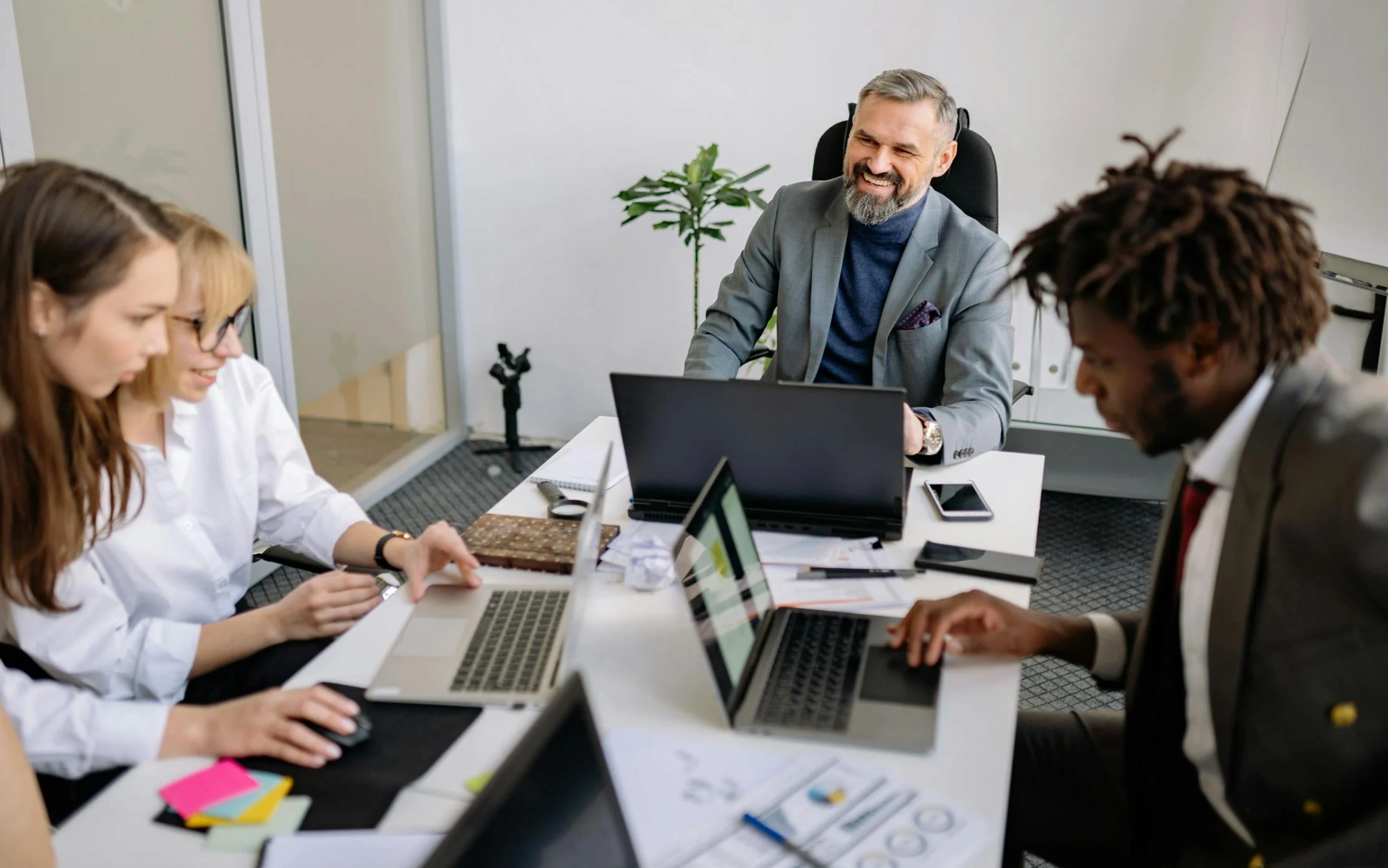 team working together