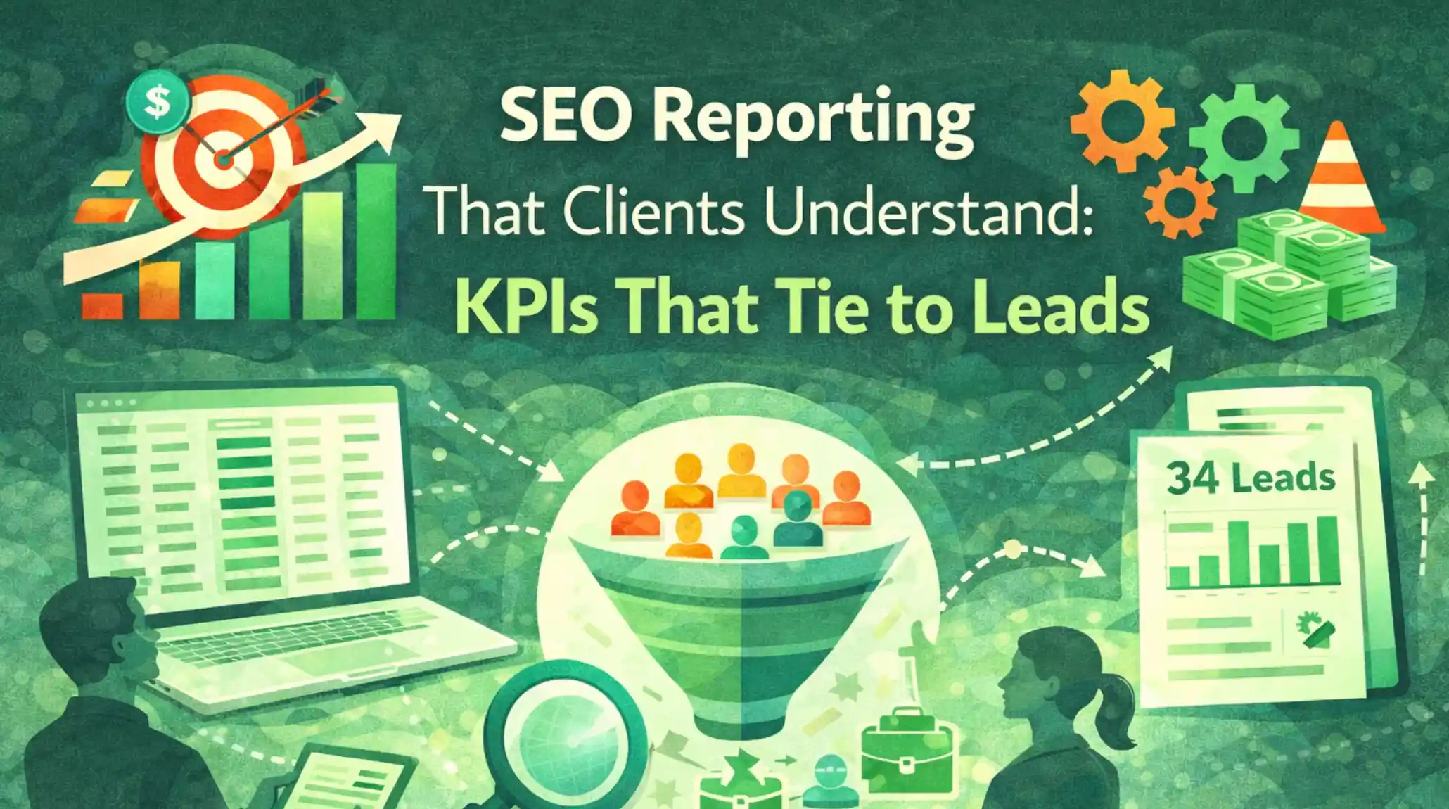 SEO Reporting That Clients Understand: KPIs That Tie to Leads