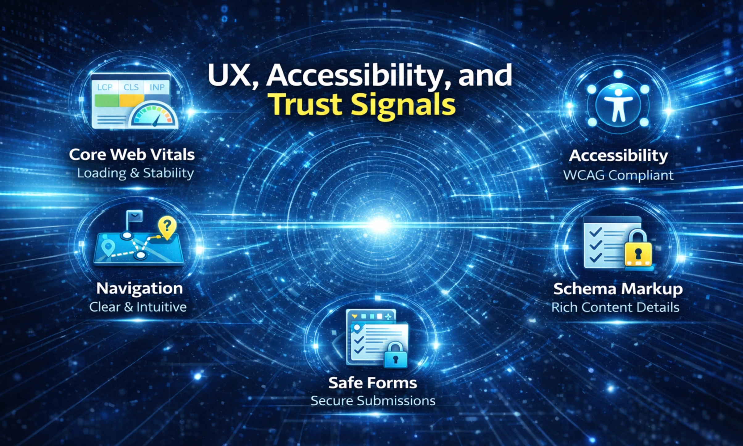 UX, Accessibility, and Performance Trust Signals