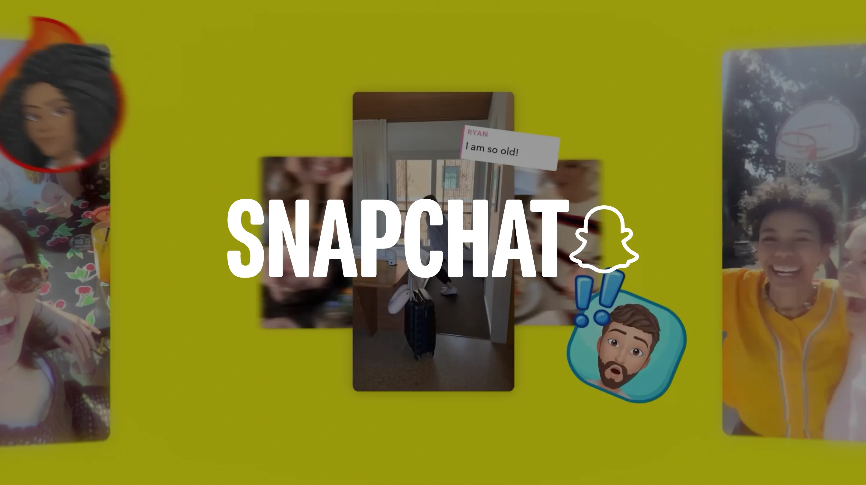 Snapchat interactive slide