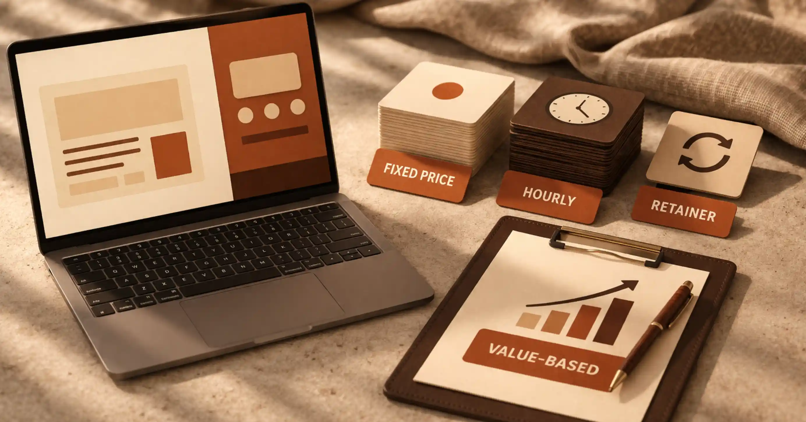 Web Design Pricing Models Explained: Fixed, Hourly, Retainer, and Value-Based