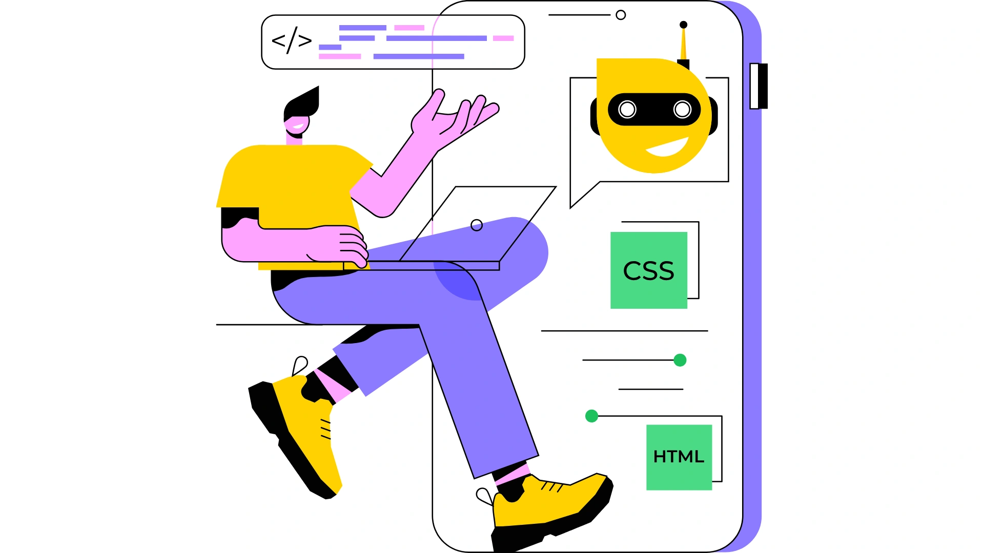 creating code using AI