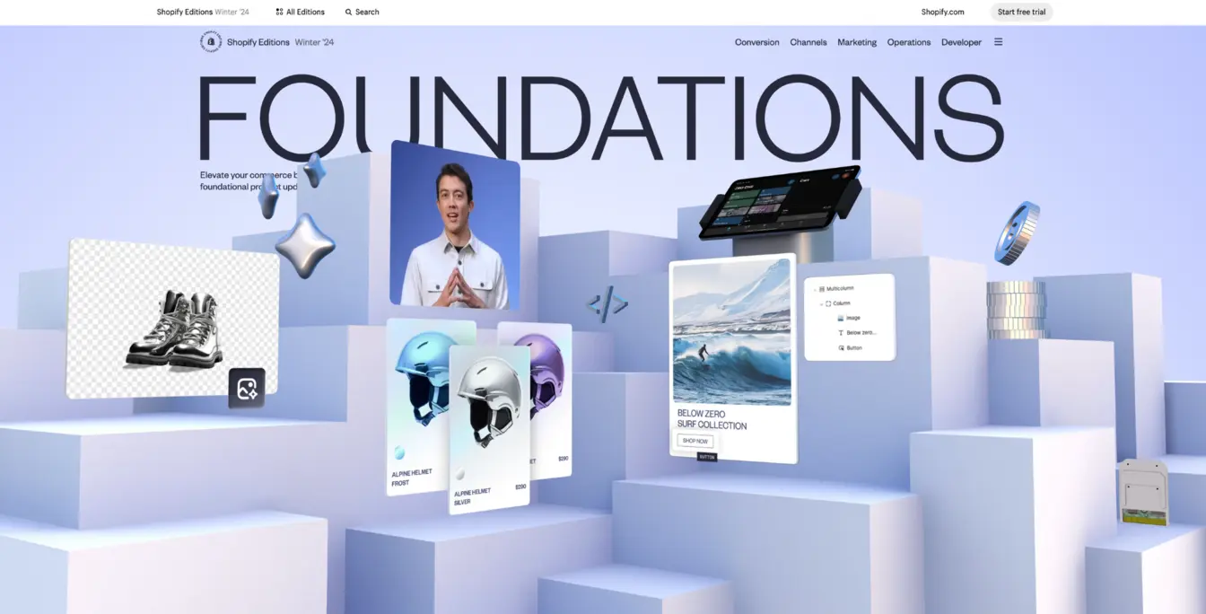 Business Blog/Website – Shopify Winter ’24 Edition (Shopify)