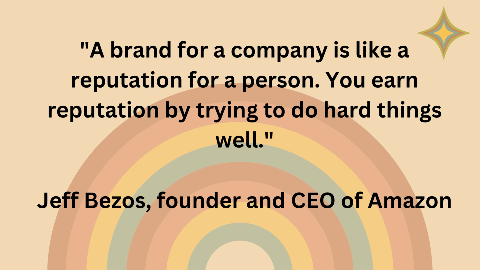 branding quote by jeff bezos