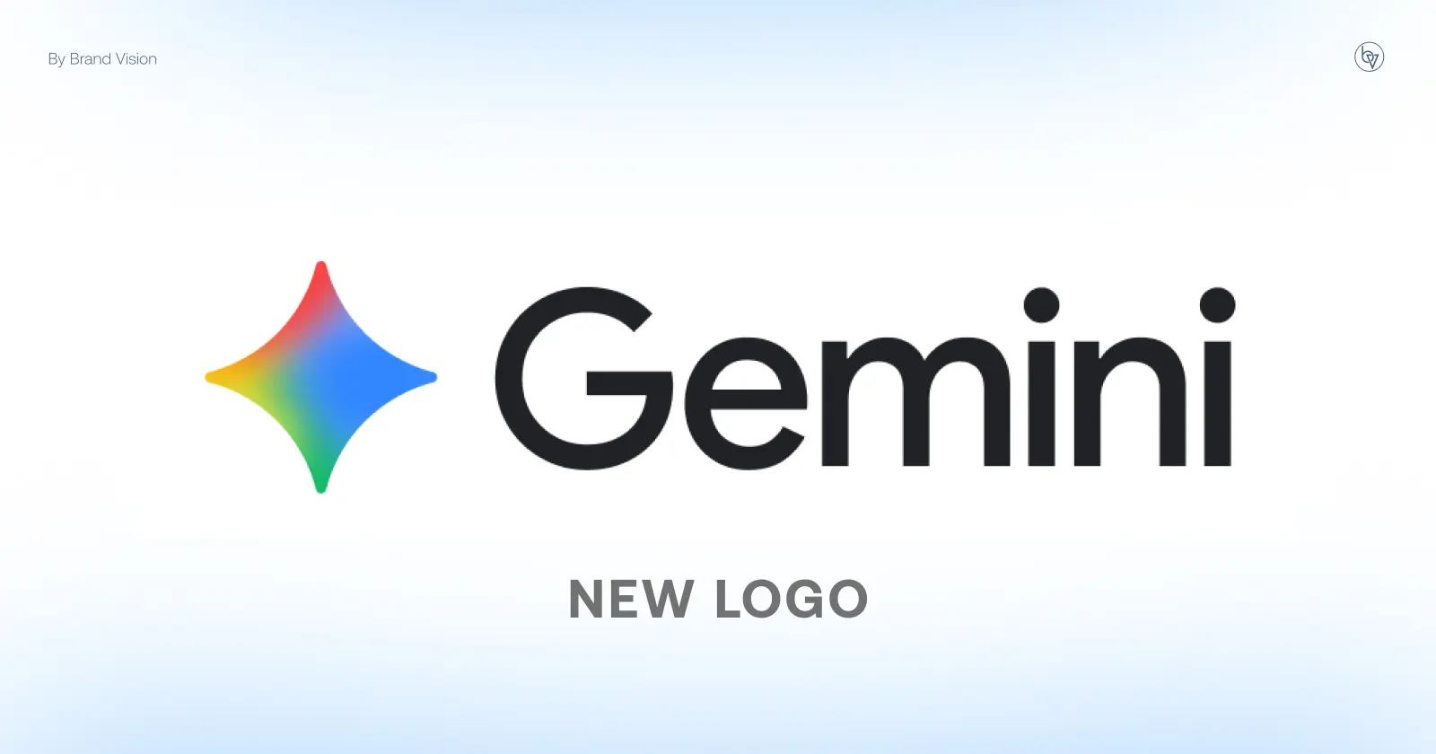 Google Gemini’s updated logo from July 2025, featuring rounded shapes and a multi-colour gradient design that aligns visually with Google’s new “G” icon refresh, highlighting the company’s AI-first branding direction.