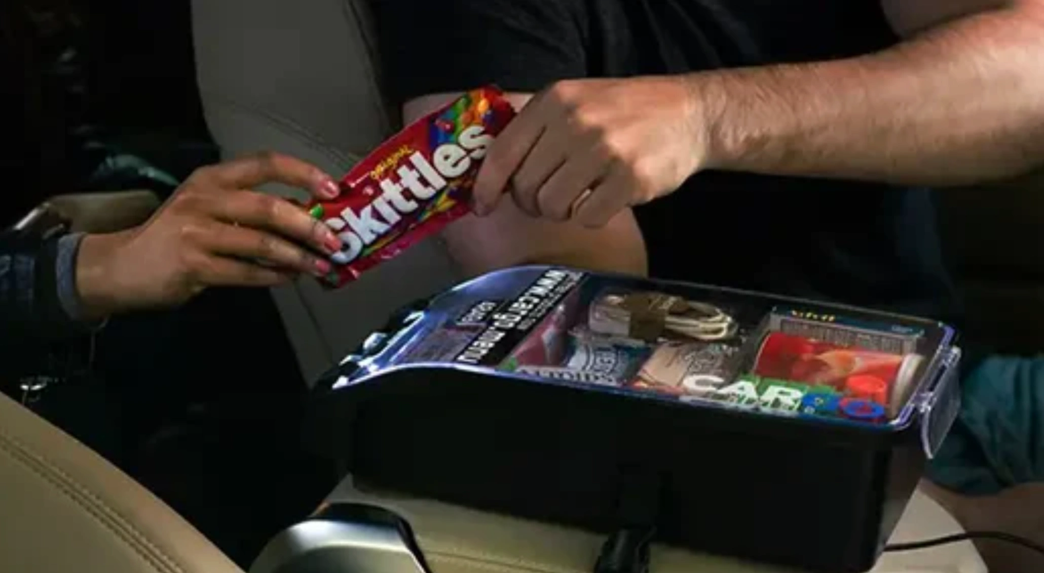 Skittles campaign with Uber