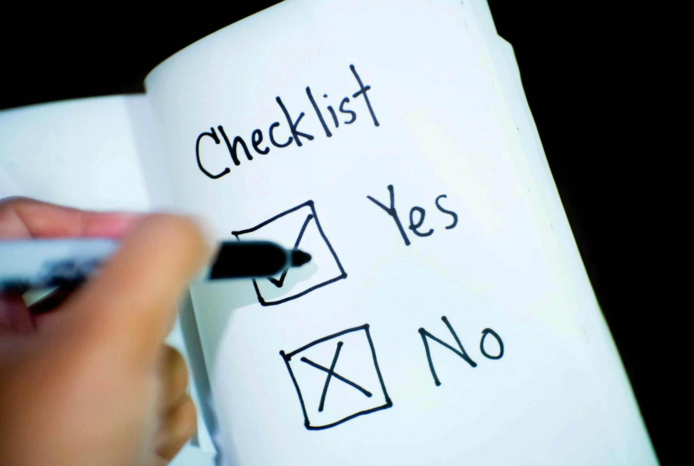 checklist check off