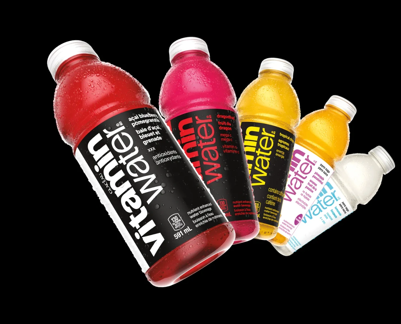 Vitaminwater flavours