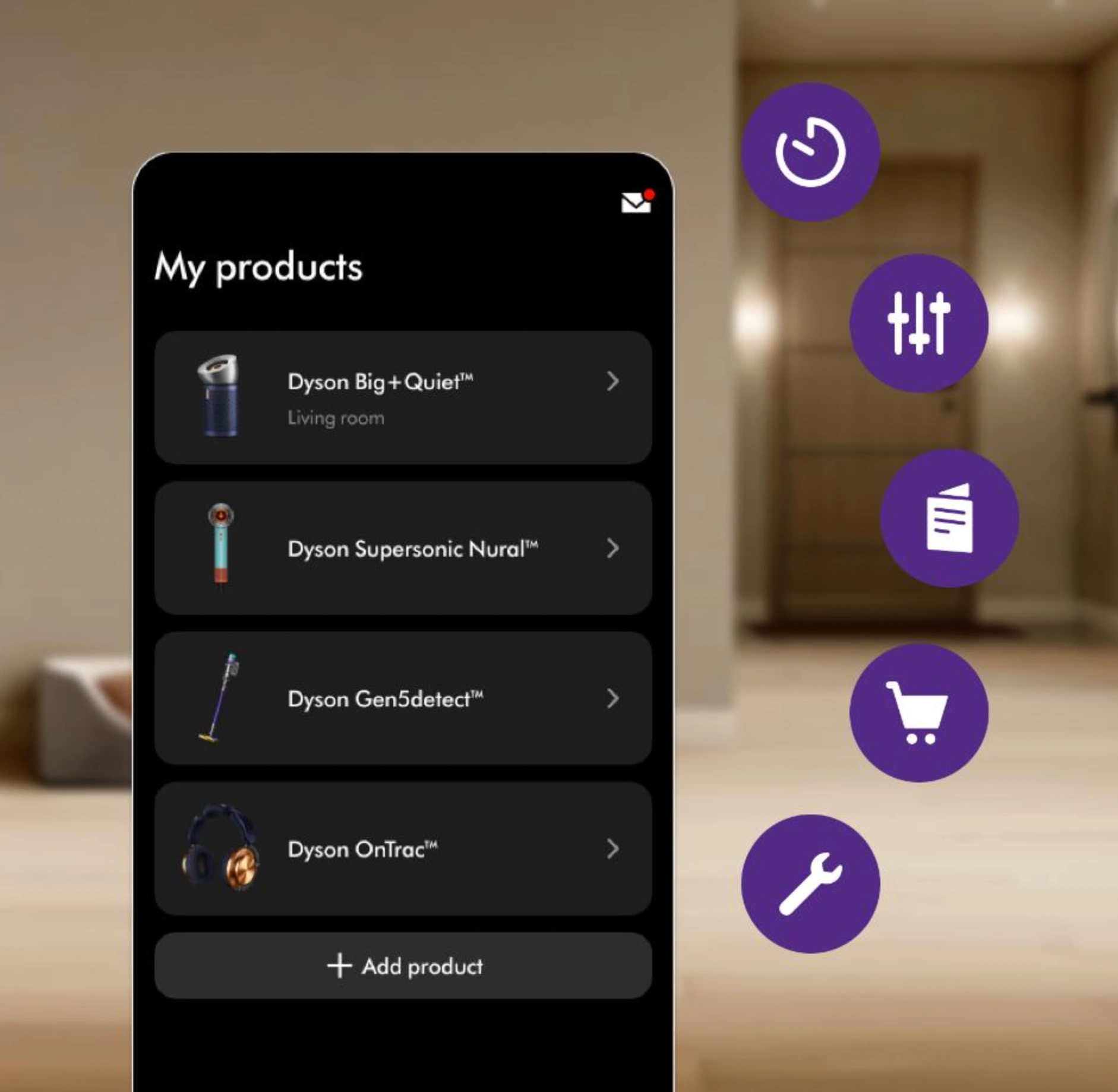 Dyson app