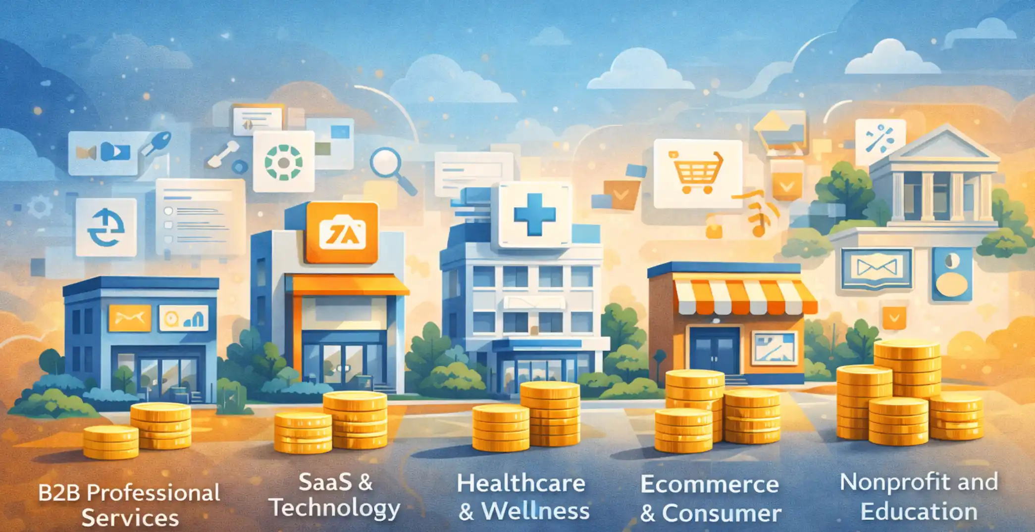 Website Redesign Cost Benchmarks by Business Type