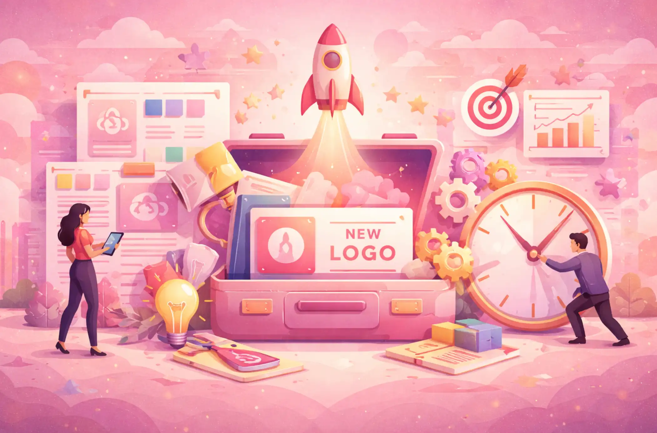 new logo rebranding strategy