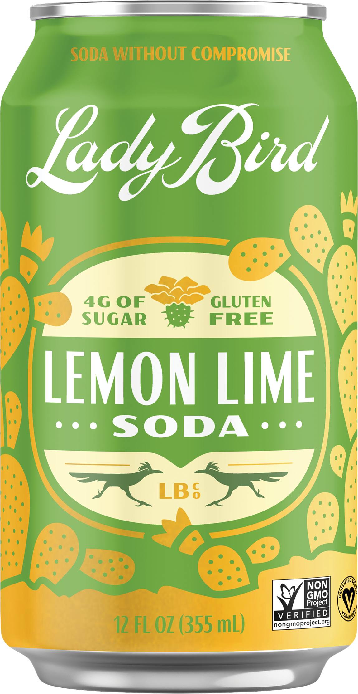 Lemon Lime Soda Can