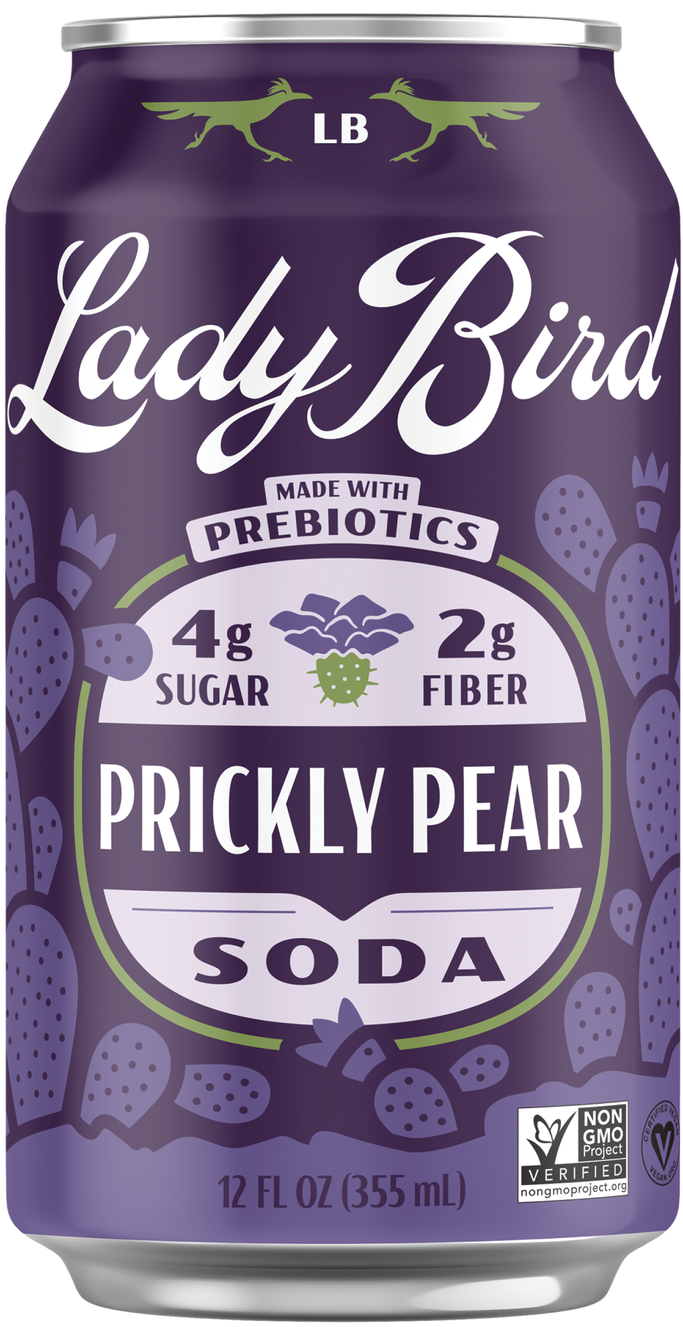 Lady Bird Prickly Pear Soda