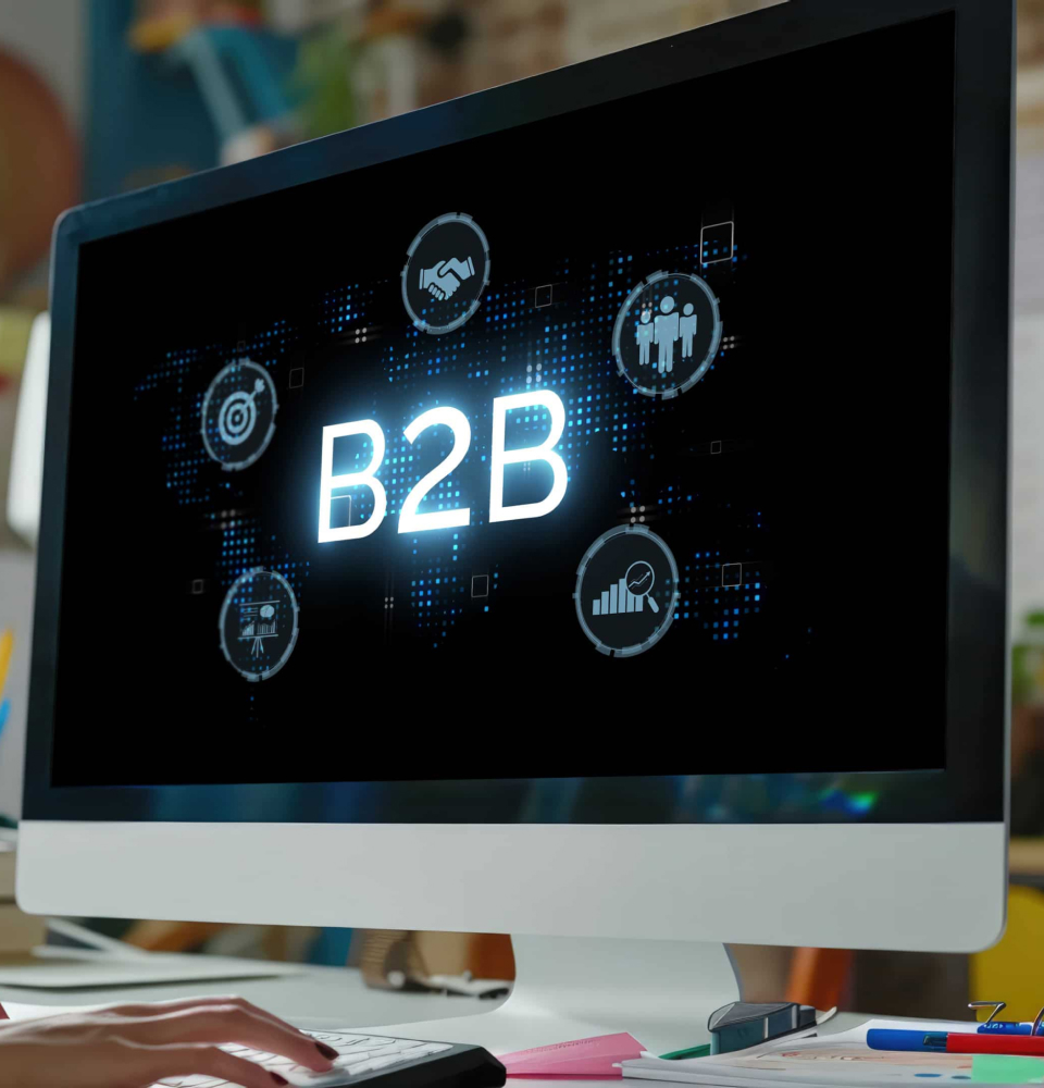 Person holding a digital dashboard showing SEO services Canada analytics, rankings, and optimization metrics.