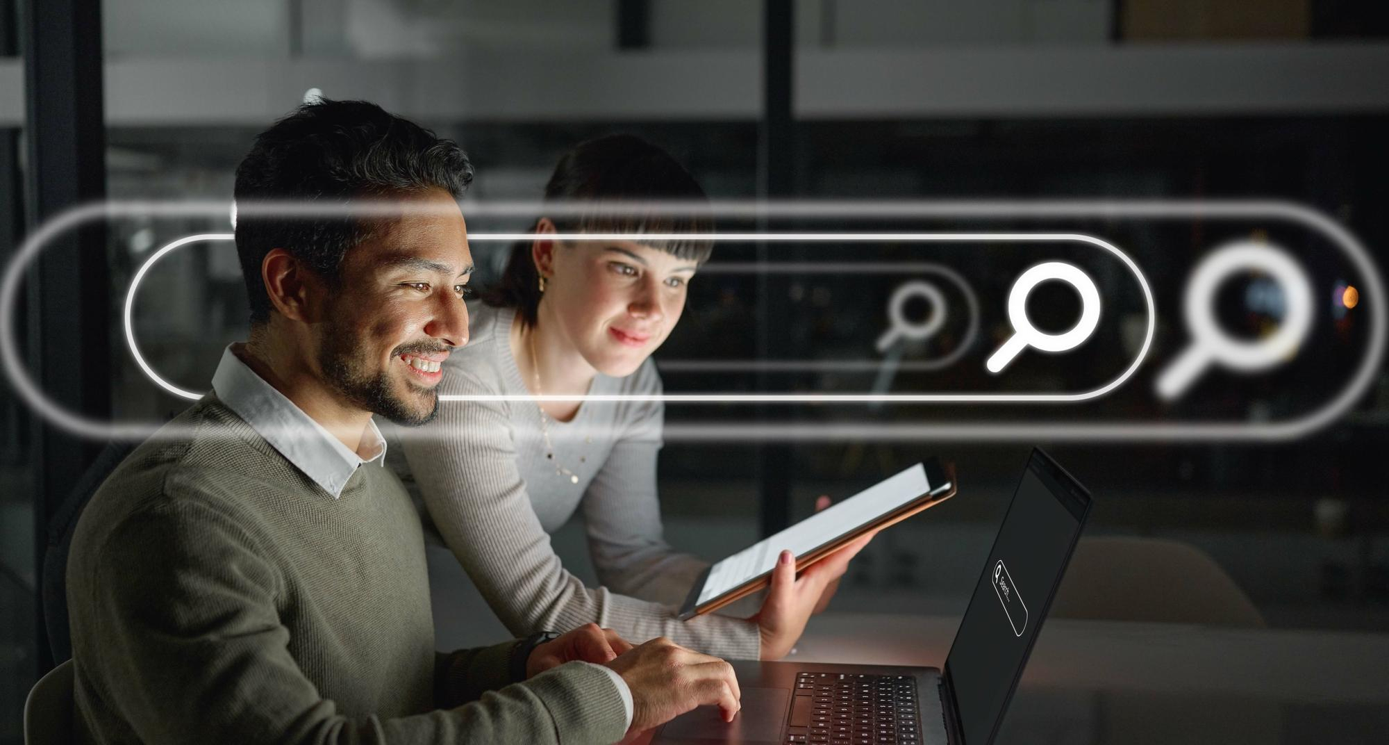 SEO specialist conducting a technical SEO audit in Canada using search analysis tools.