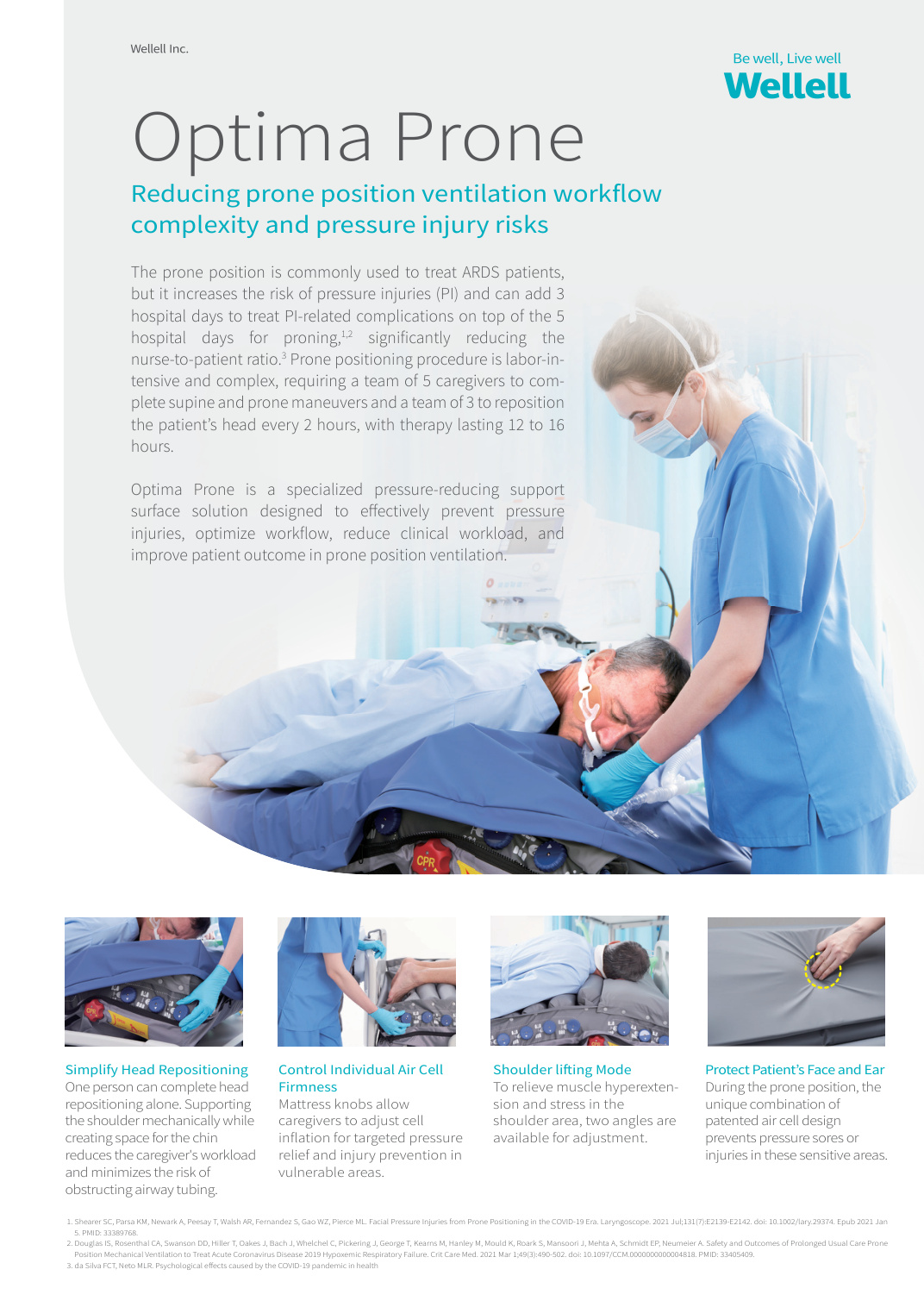 Wellell Optima Prone brochure