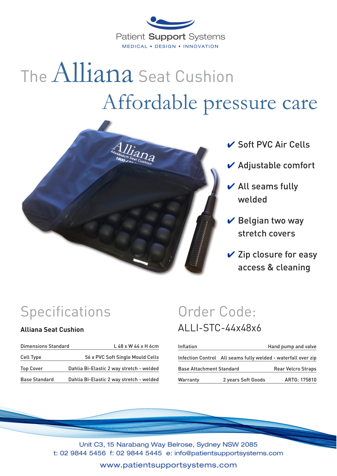 Alliana Active Air Cushion brochure