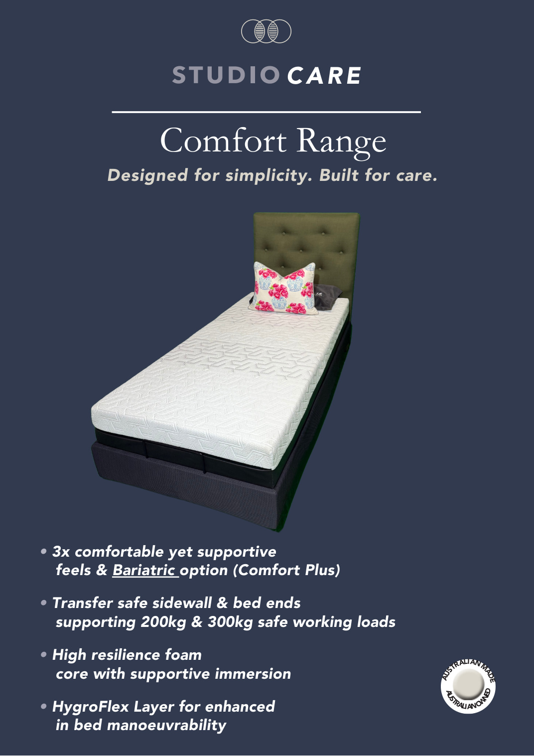 Studio Comfort Plus - Bariatric brochure