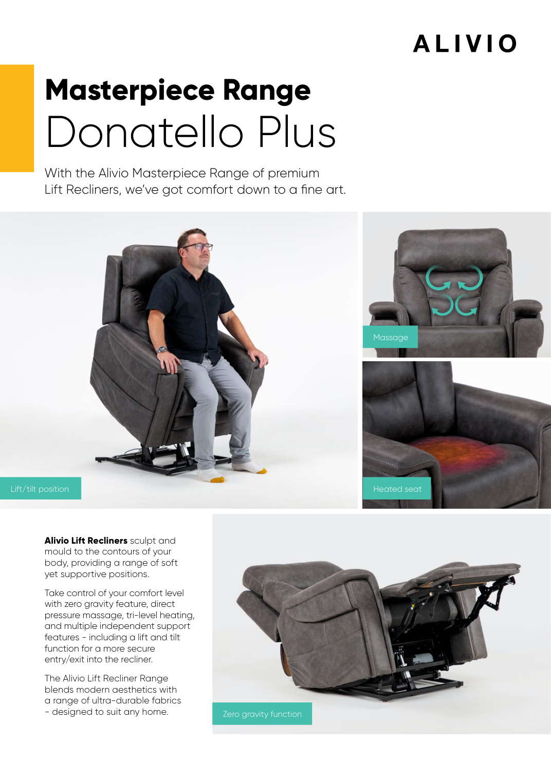 Donatello Plus (Standard & Petite) brochure