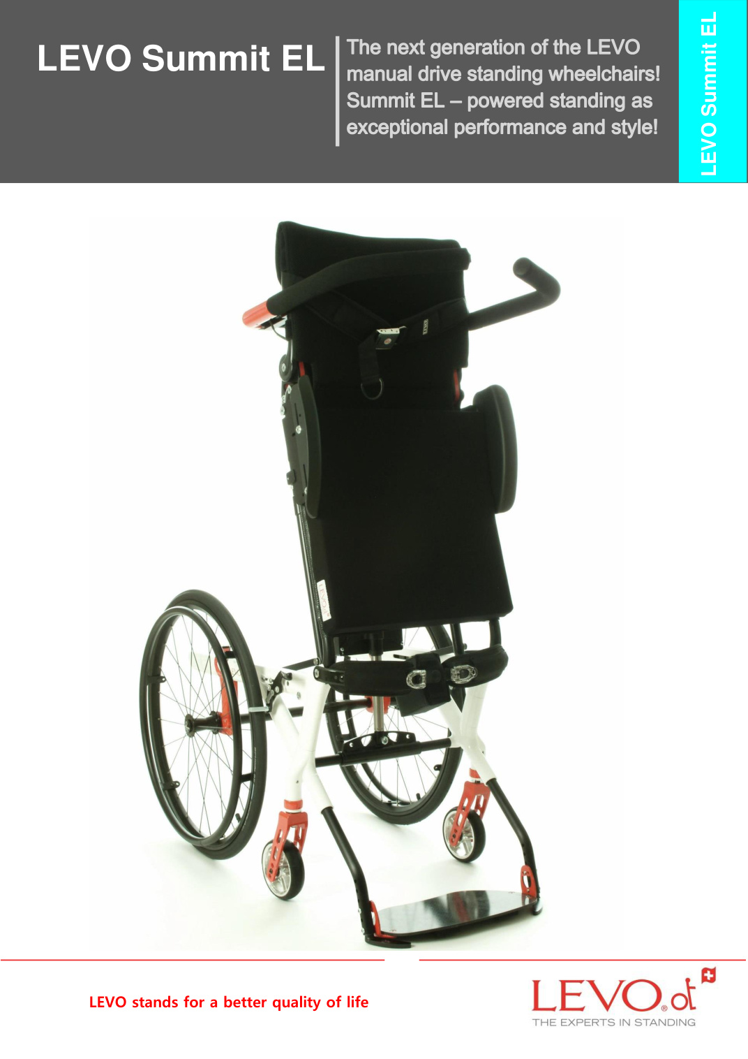 Levo Summit - Standing Wheelchair brochure