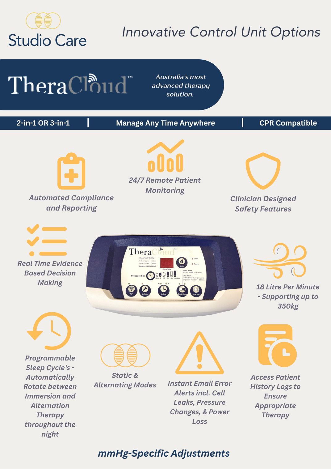 TheraCloud Control Unit brochure