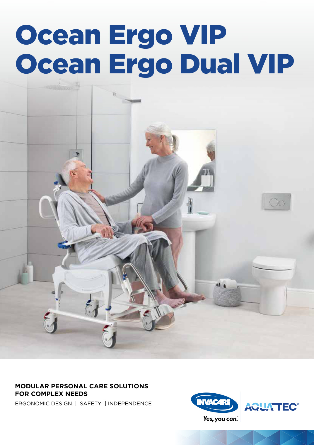 Invacare Aquatec Ocean Dual VIP Ergo brochure