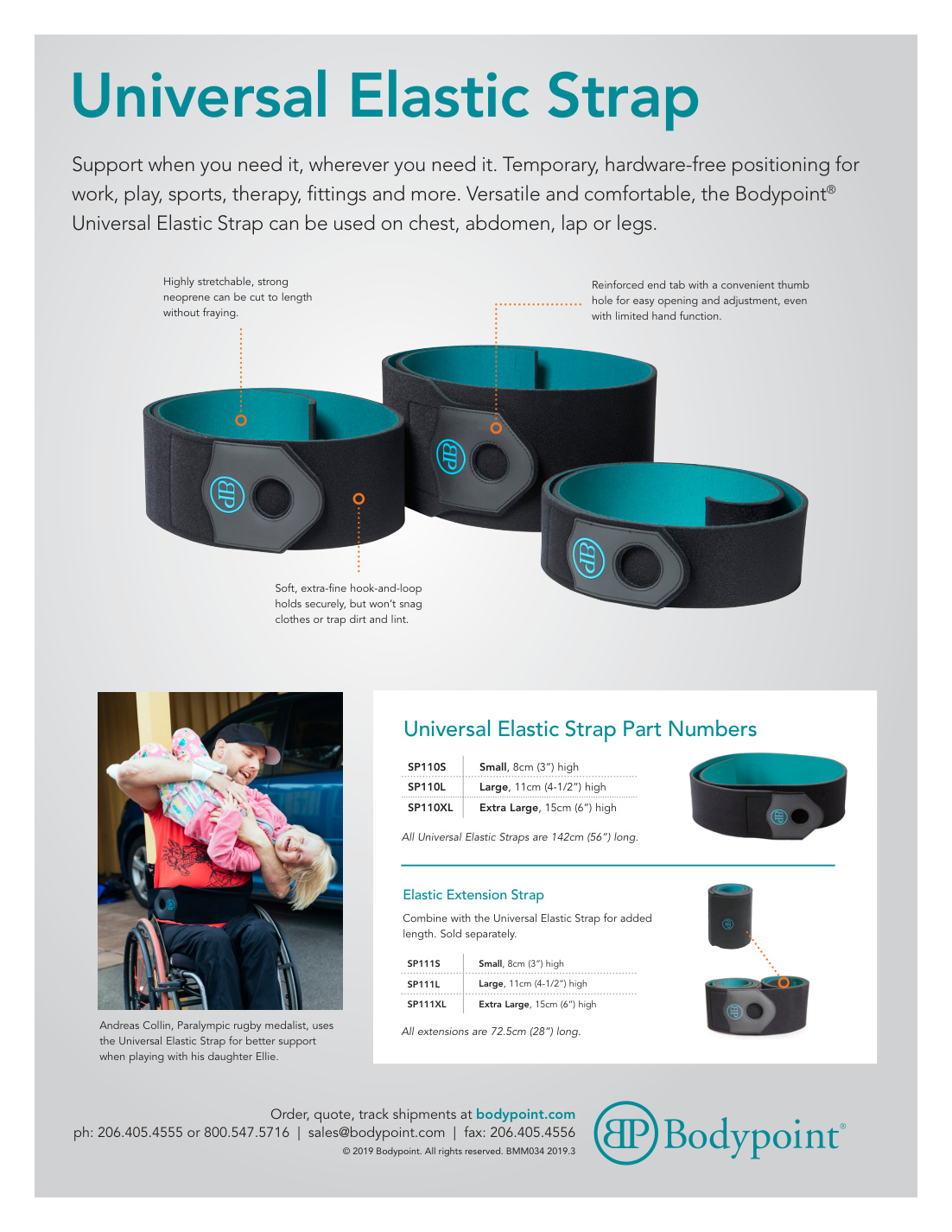 Elastic Strap brochure