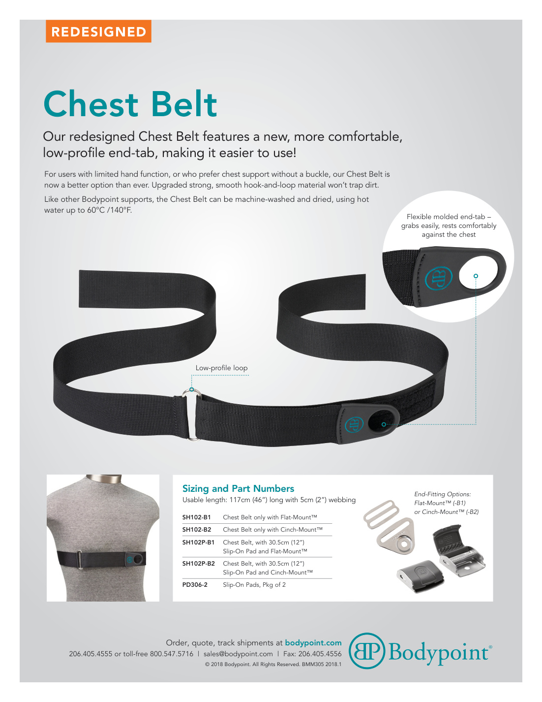 Chest Belt brochure