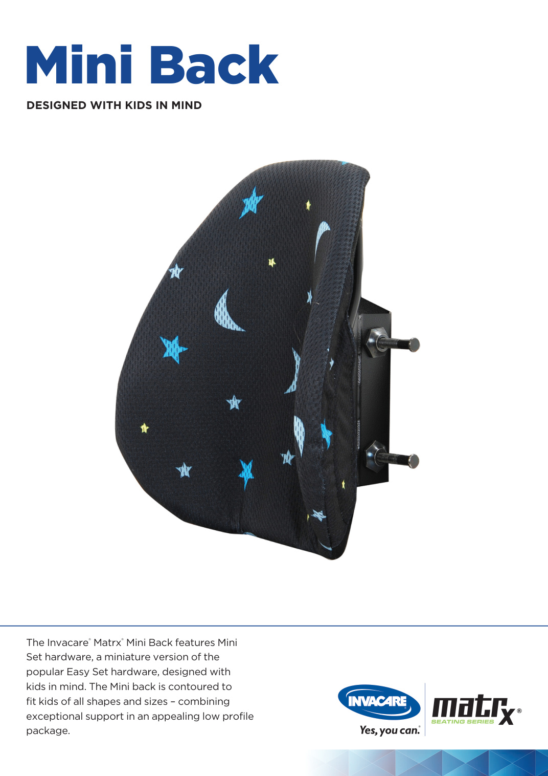 Matrx Mini Back brochure