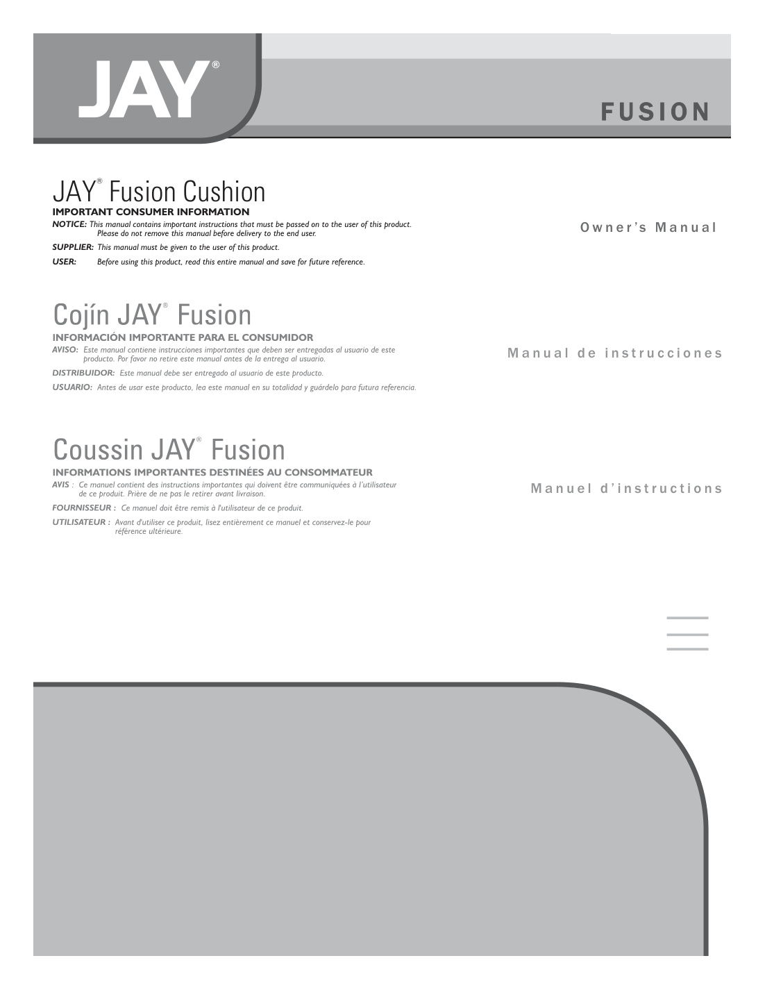 JAY Fusion with Cryo Fluid Technology brochure