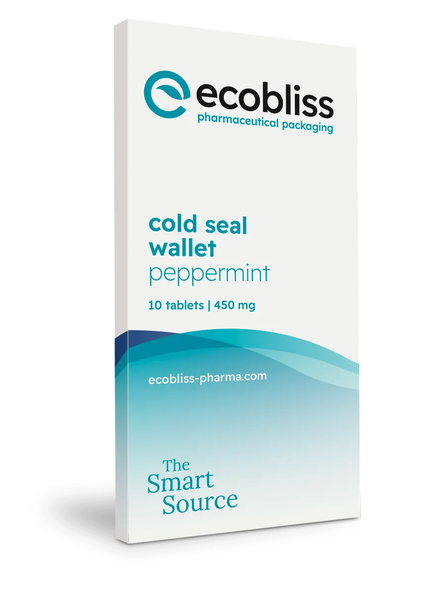 Ecobliss farmaceutic cold seal wallet