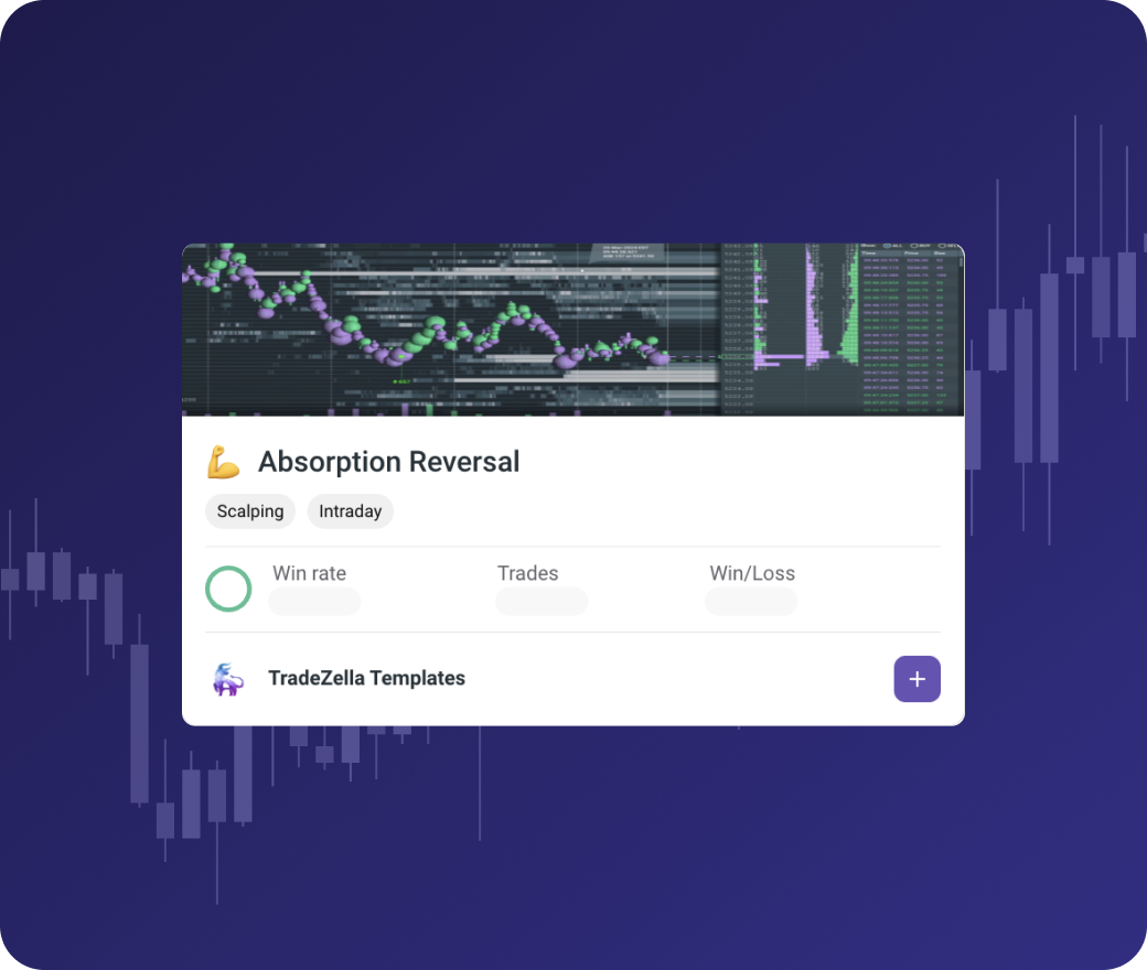 TradeZella trade replay showing tick-by-tick playback of an NVDA trade with mistake tags