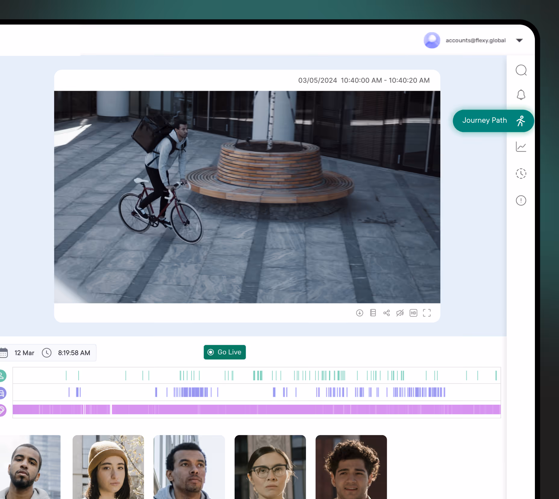 Journey Path Tracking