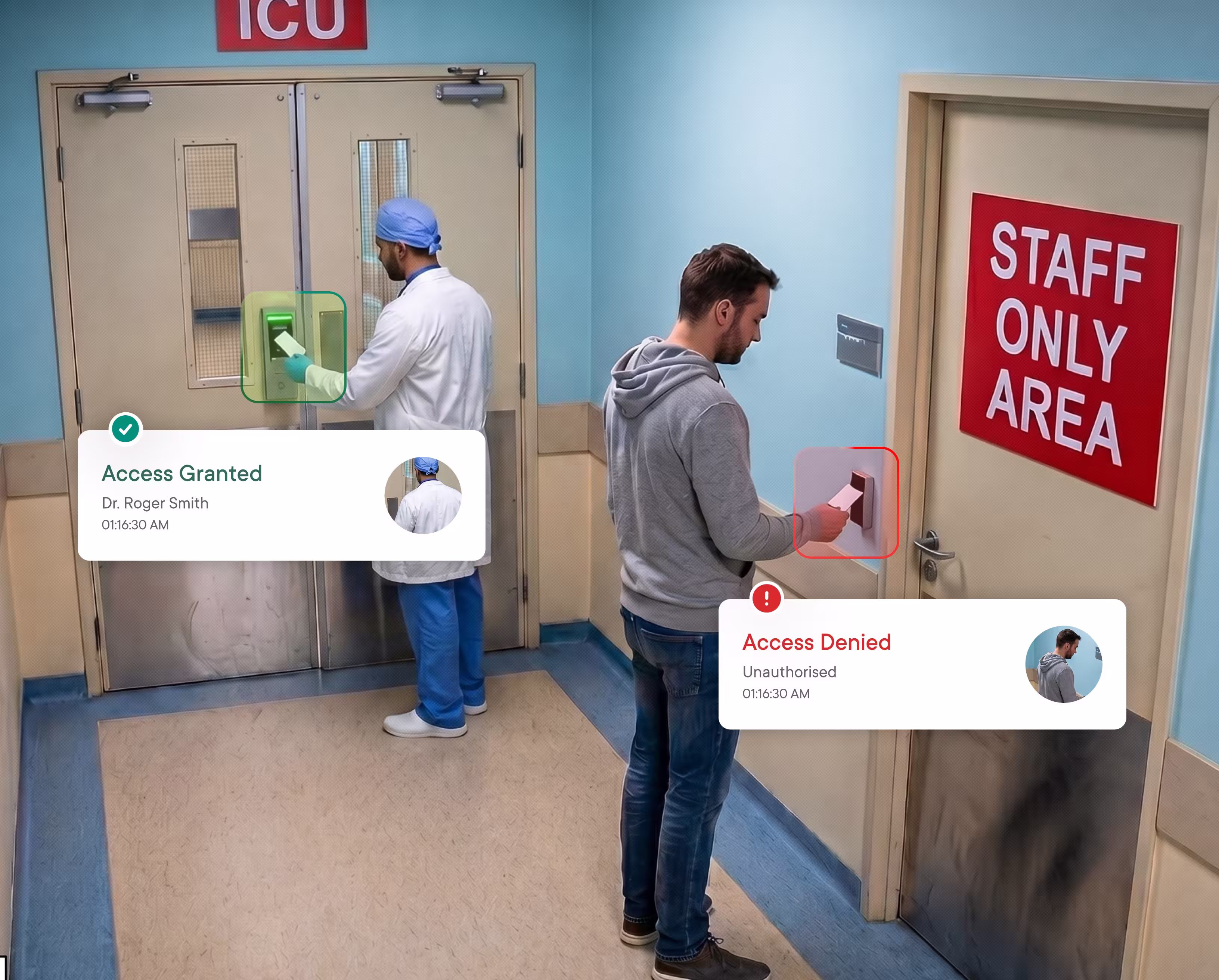 Control doors from anywhere