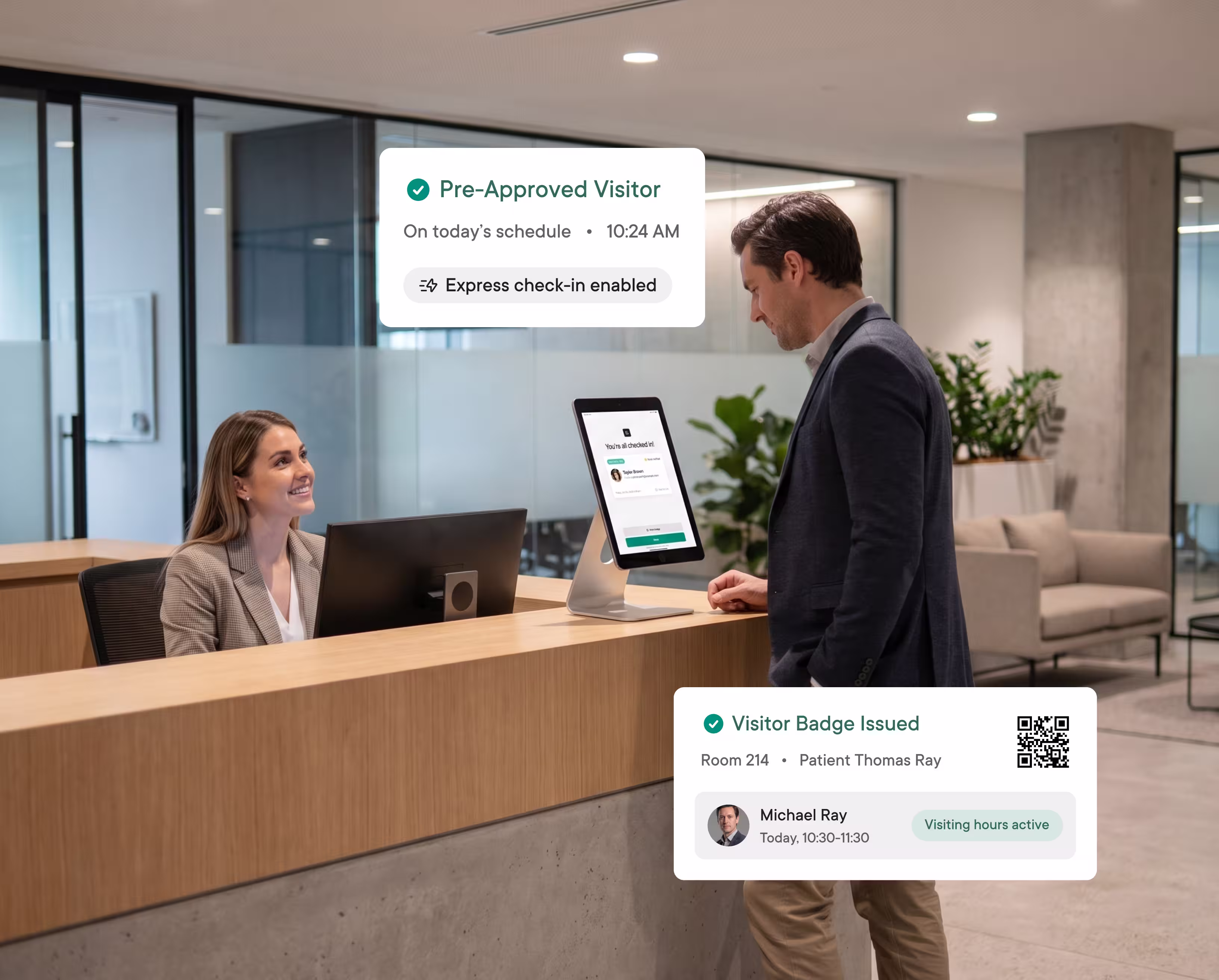 Reduce wait times at entry