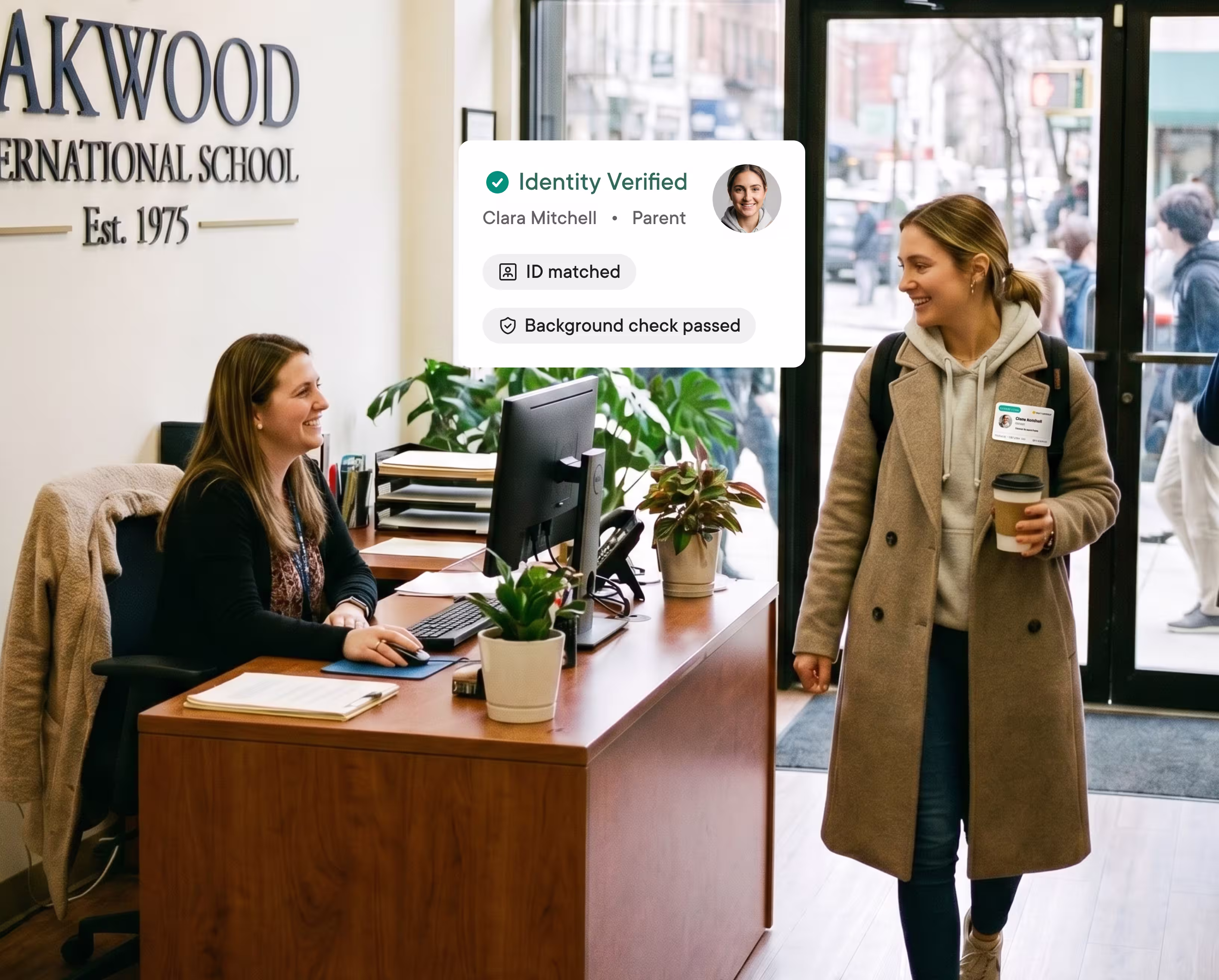 Strengthen visitor screening