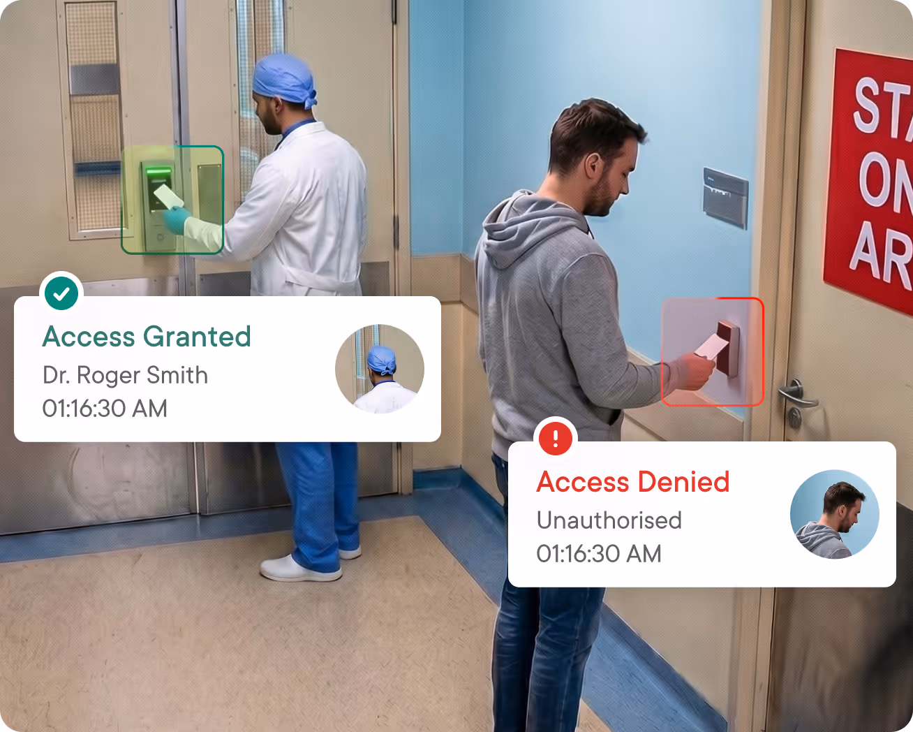 Control doors from anywhere