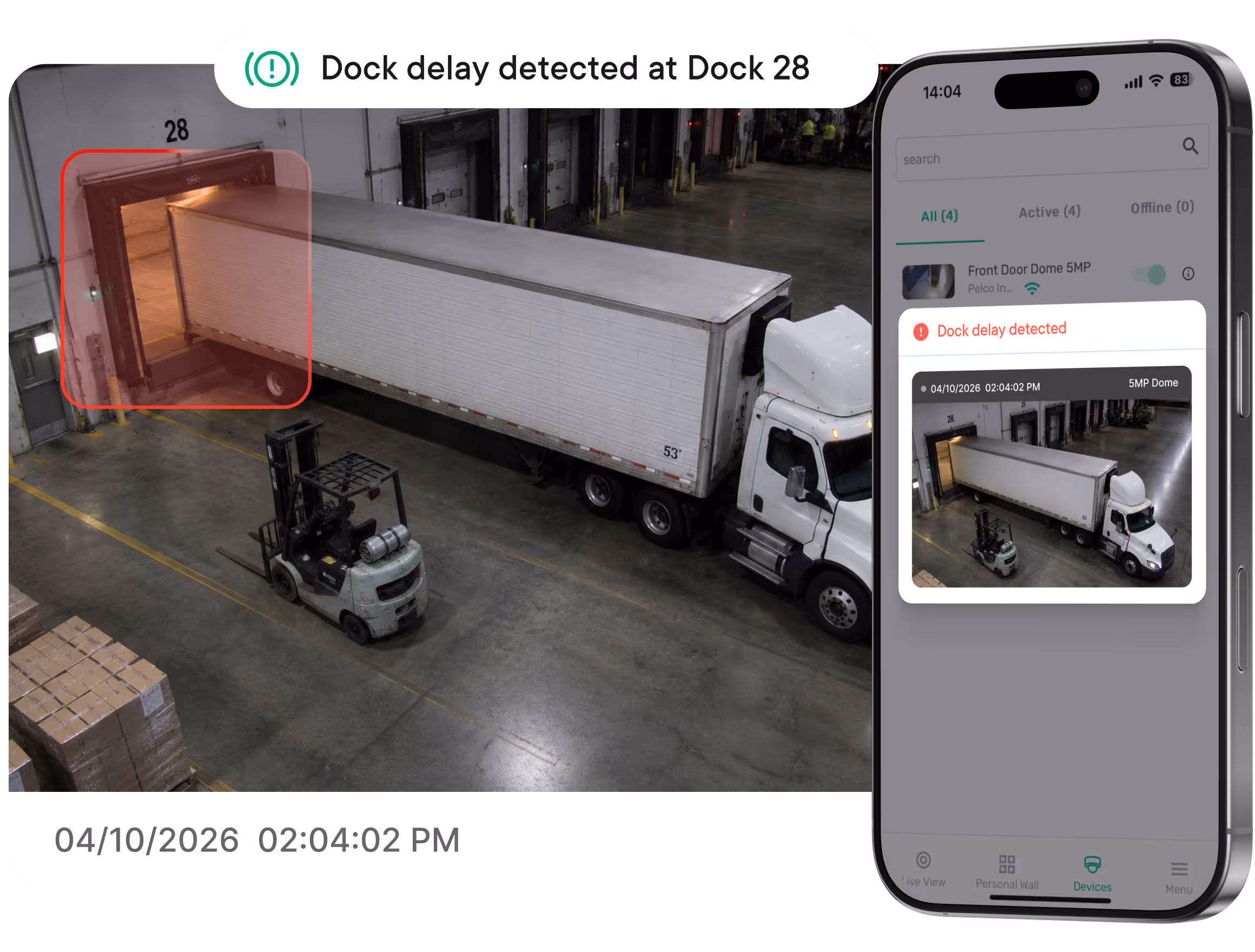 Real-Time Dock Delay Detection System with Alerts