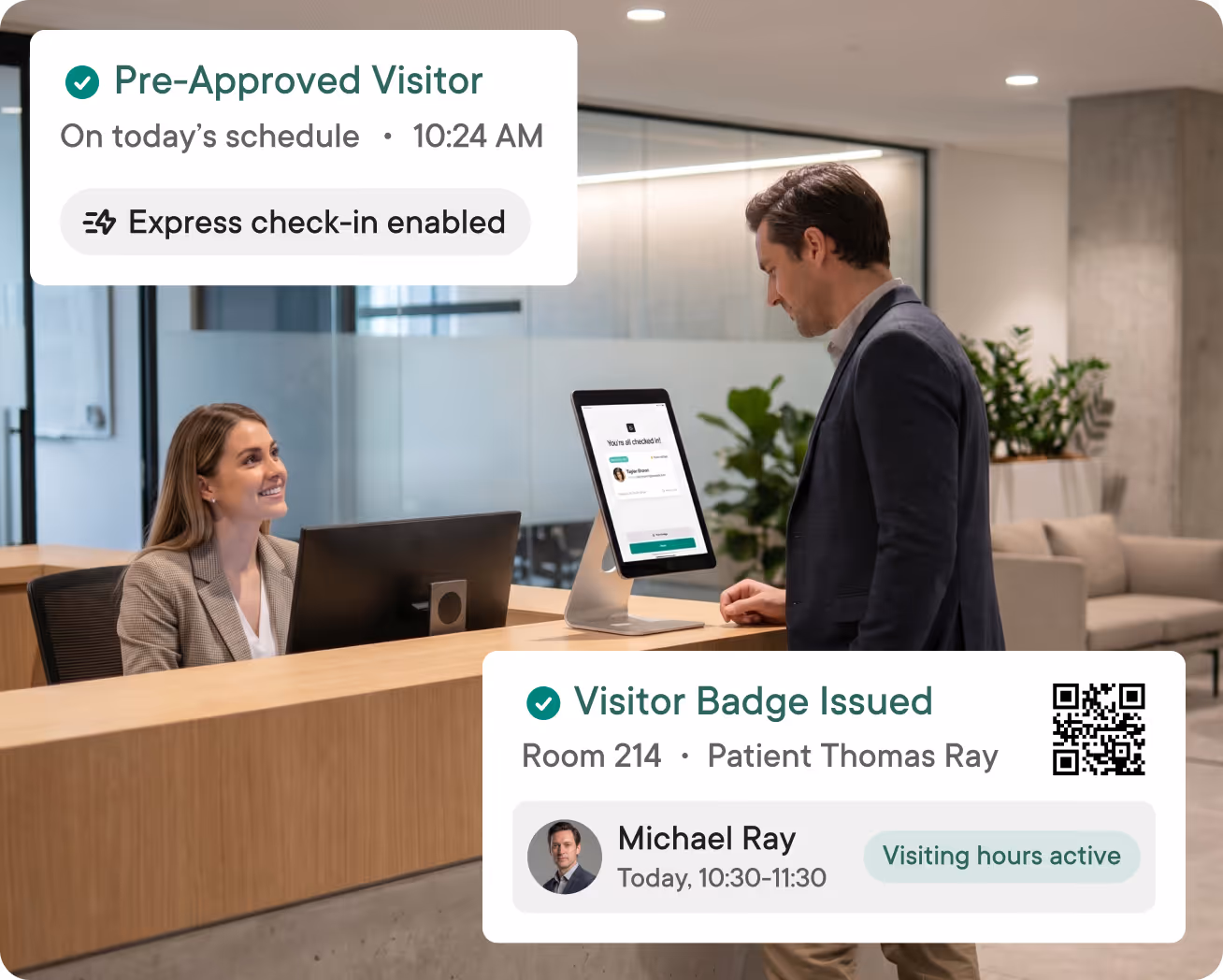 Reduce wait times at entry