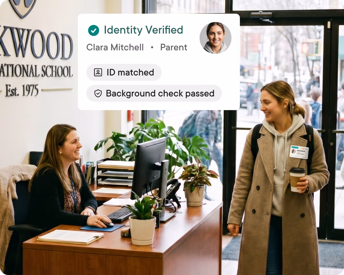 Strengthen visitor screening