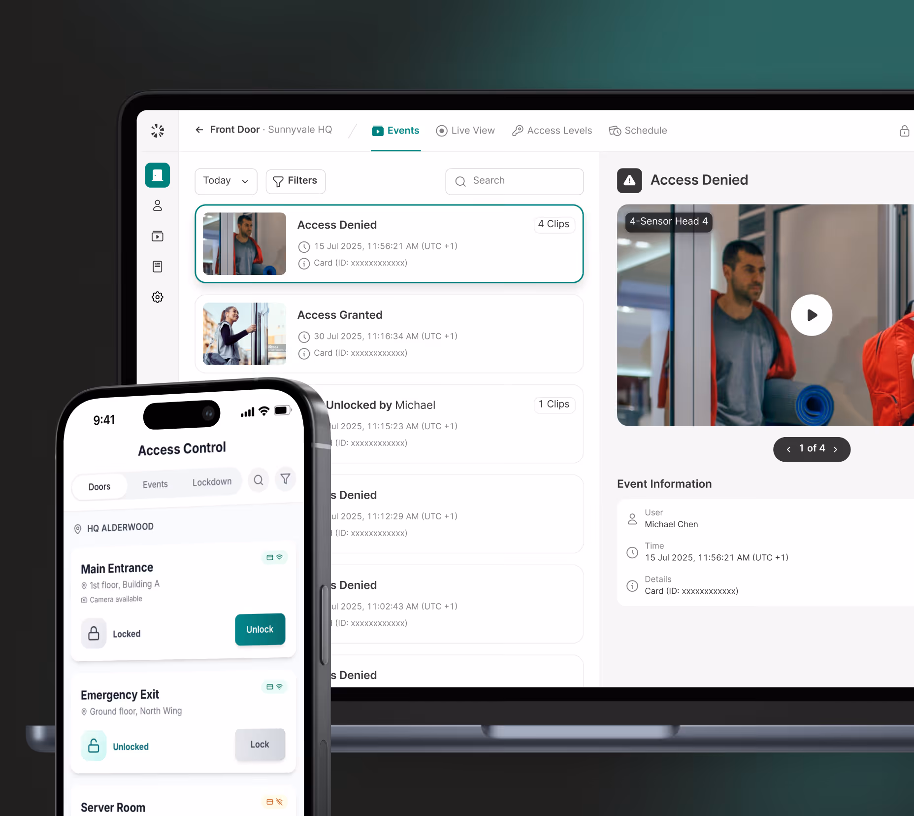 Unified Platform for Access, Video, and Control