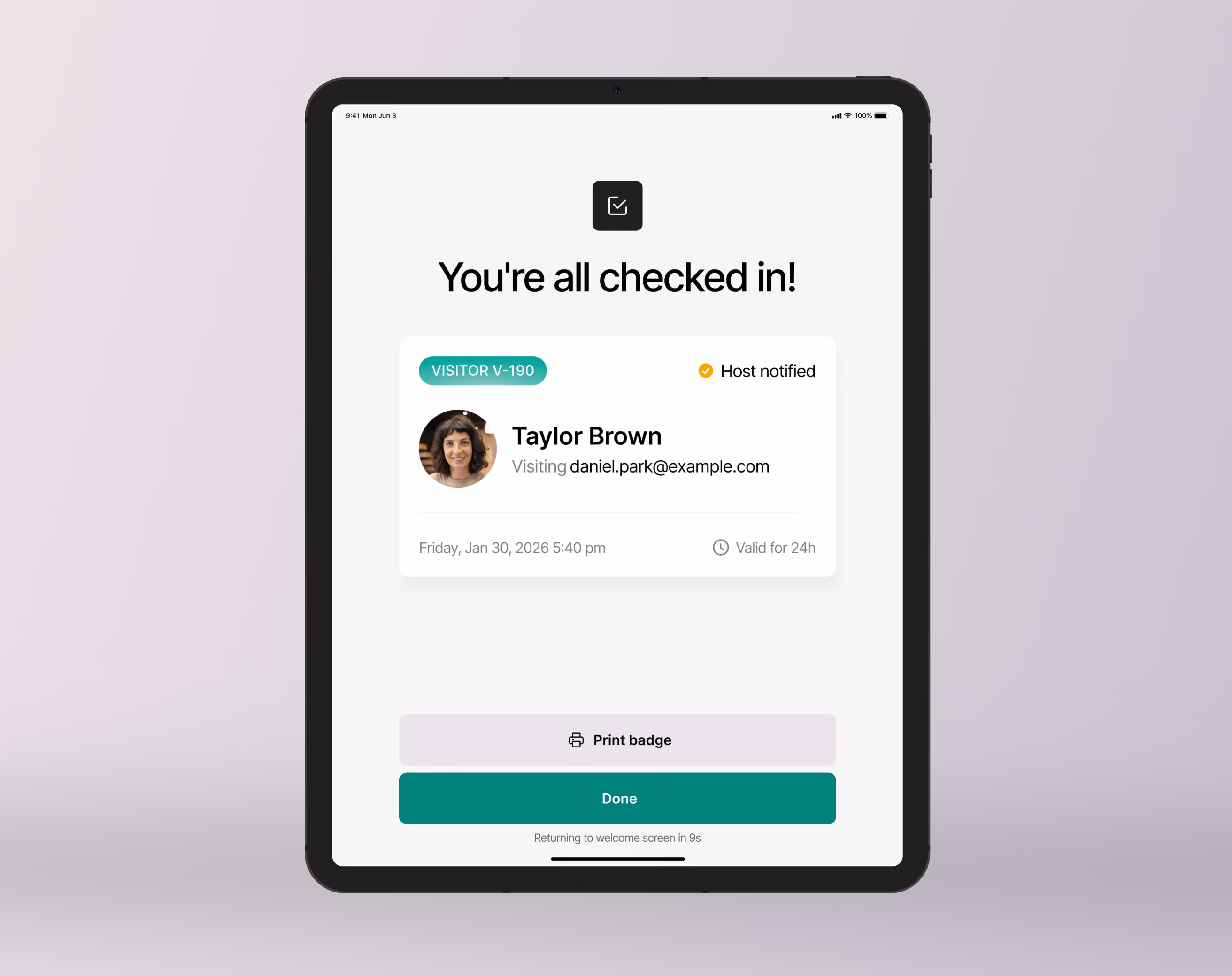 Visitor Management
