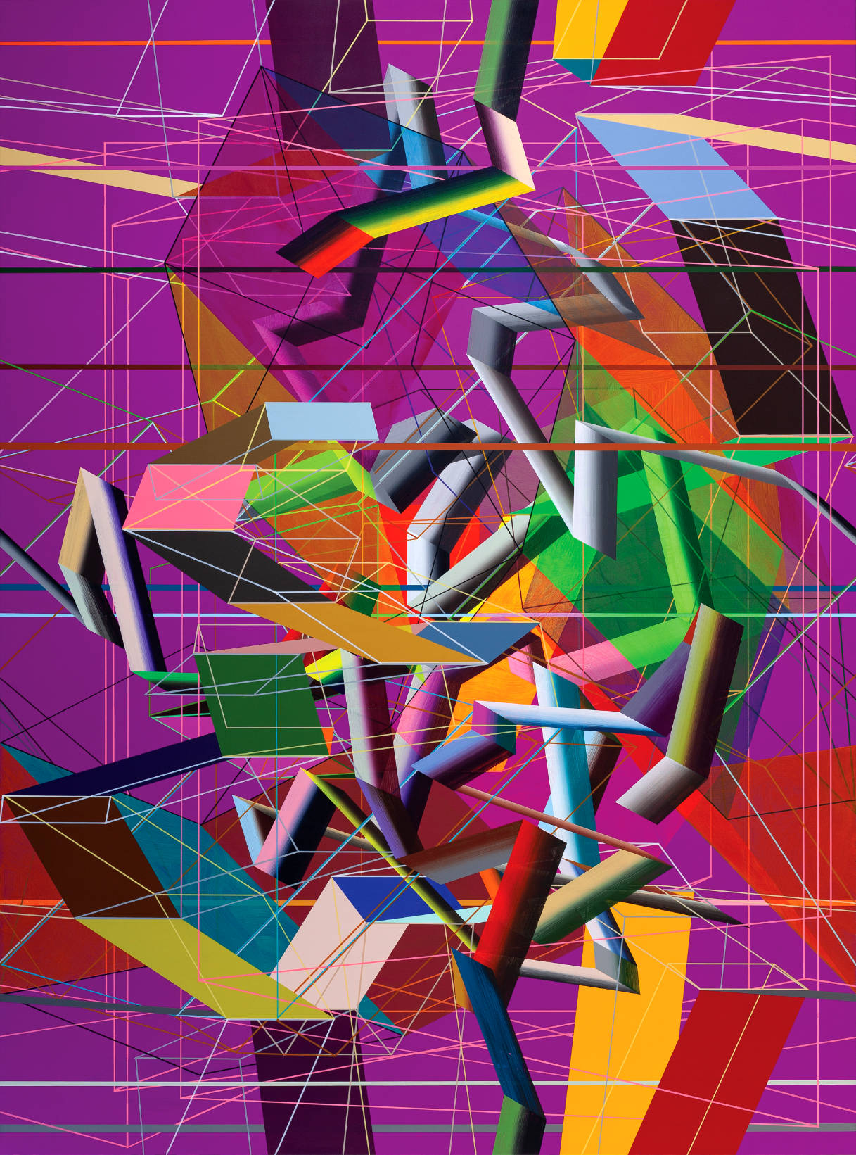 Subject | 2022 | Acrylic on Linen | 82x62