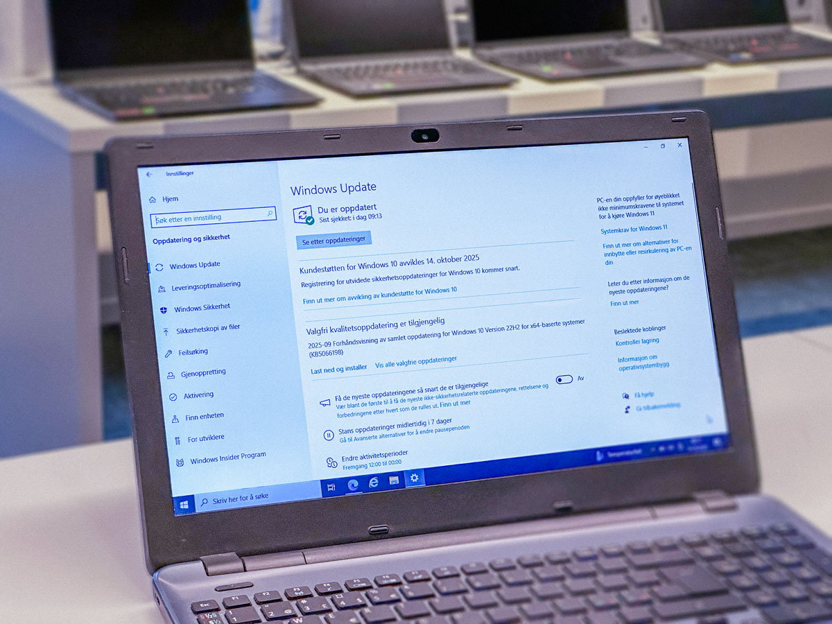 Slutt på automatisk oppdatering av Windows 10