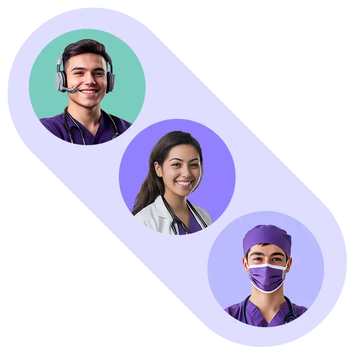 Equipo médico de Sofía Seguros de Salud disponible para atención y consultas