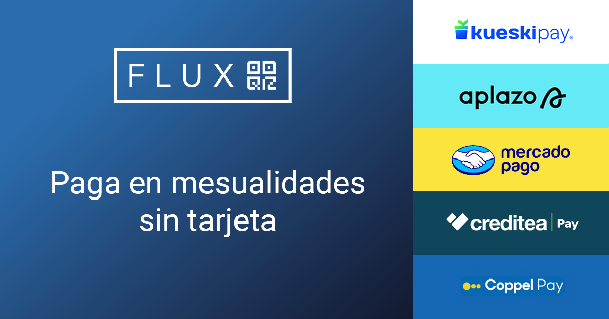 Flux QR - Dale a tus clientes el poder de comprarte más logo