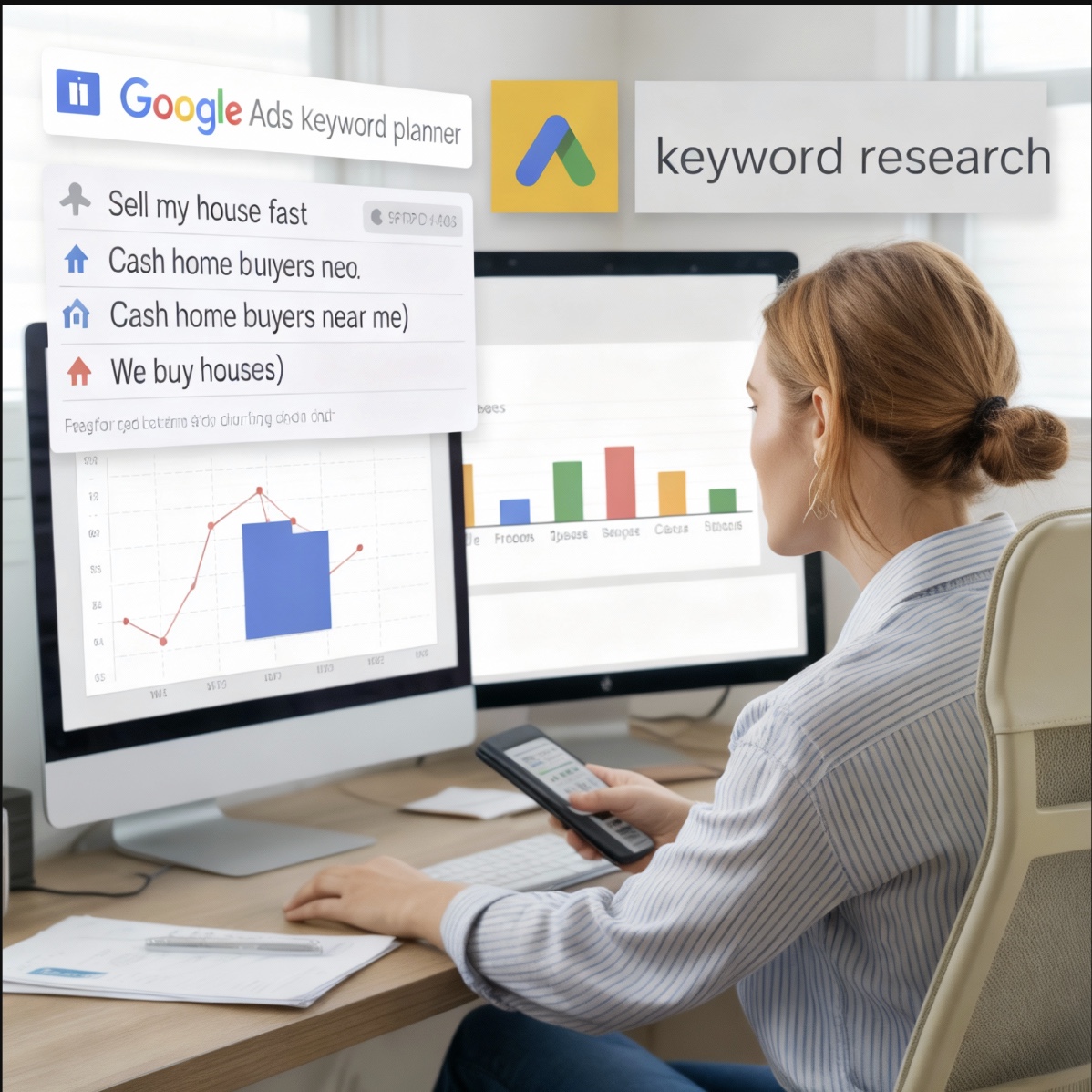 keyword research to find motivated leads
